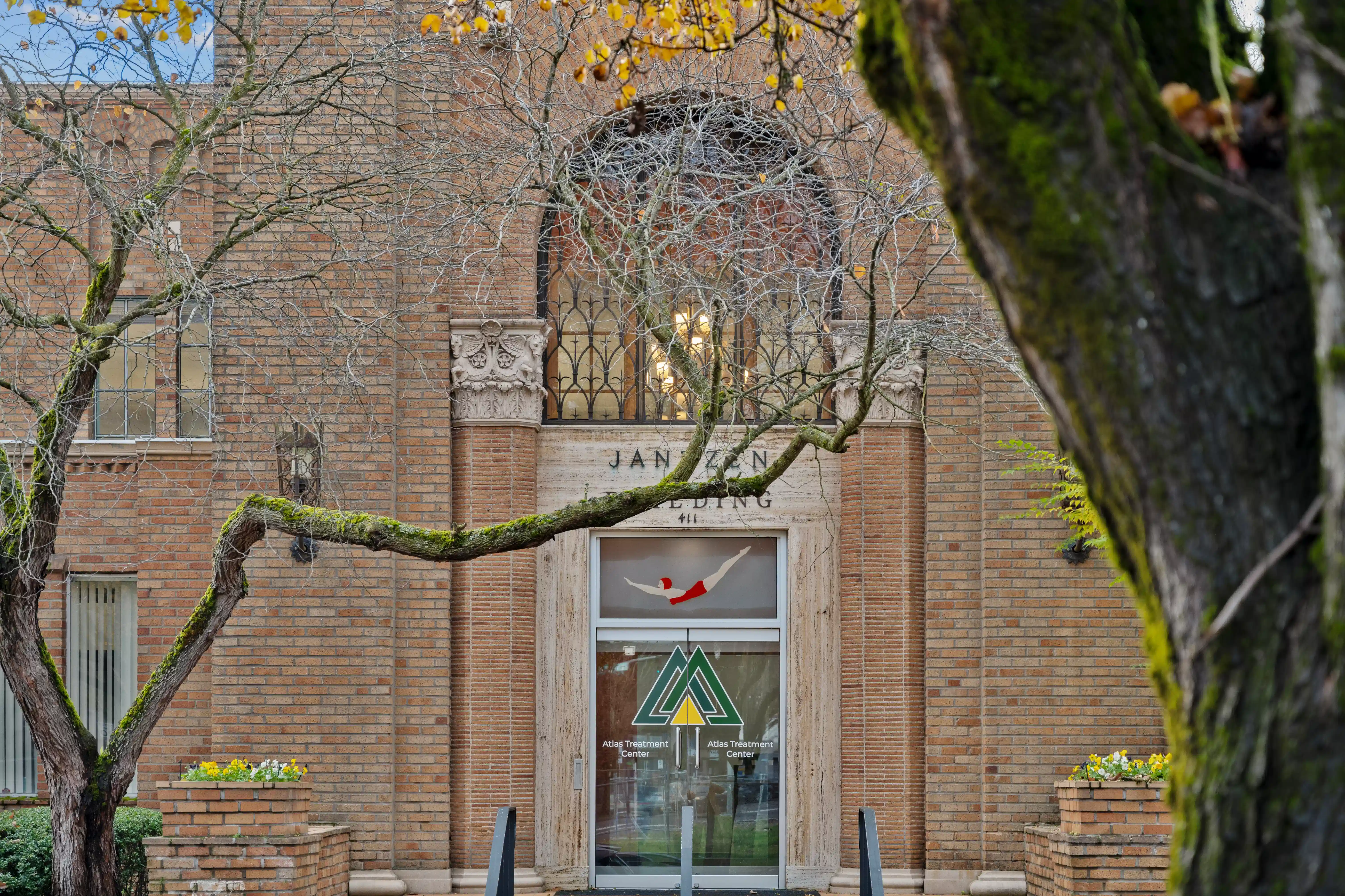 Exterior of the Jantzen Building at 411 â home of Atlas Treatment Center in Portland, Oregon